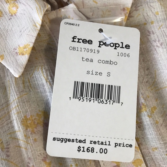 FREE PEOPLE Sheer Romance Floral Mini Dress - Picture 12 of 13